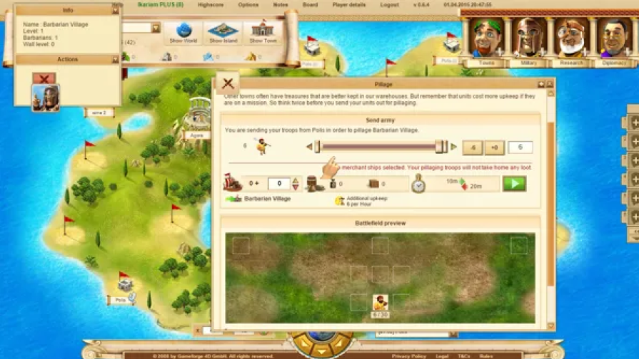 Ikariam screenshot 3