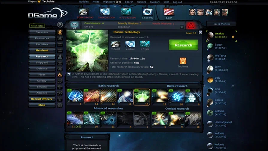 OGame screenshot 3