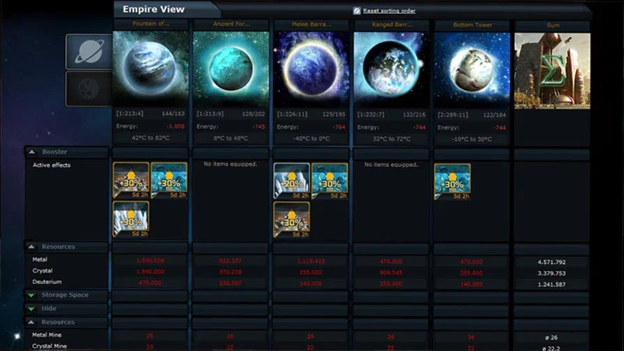 OGame screenshot 4