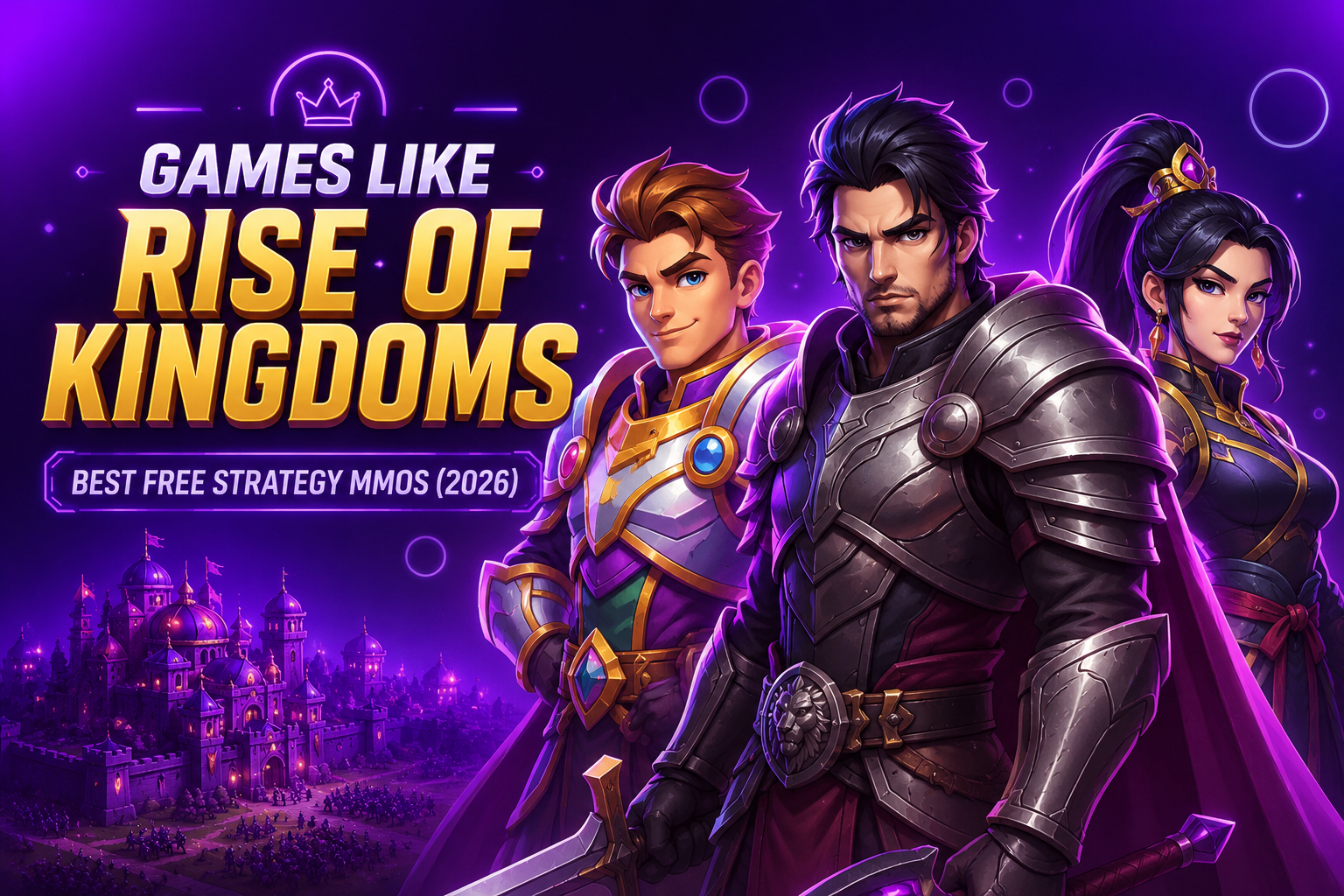 Spiele wie Rise of Kingdoms — Beste kostenlose Strategie-MMOs (2026)