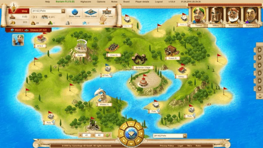 Ikariam screenshot 2