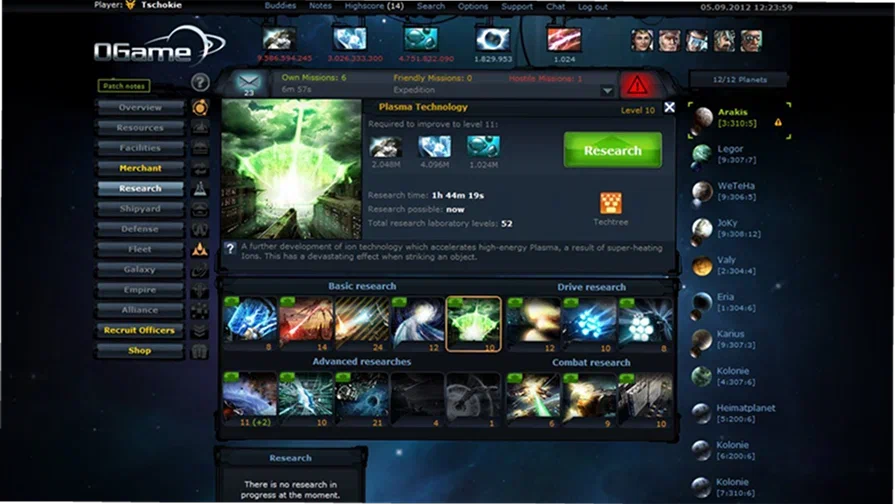 OGame screenshot 3