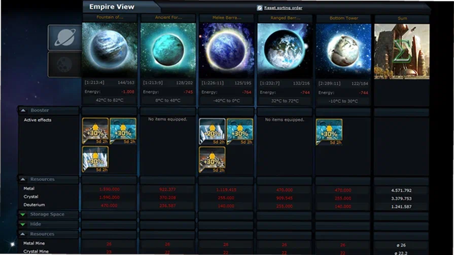 OGame screenshot 4